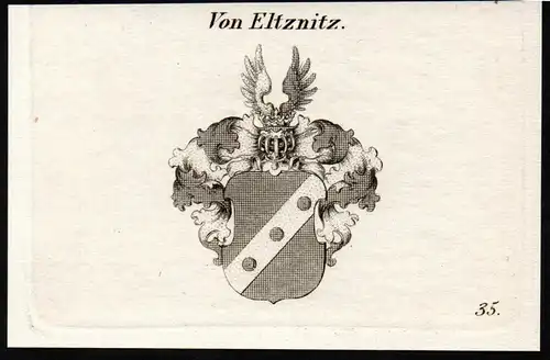 Von Eltznitz - Wappen coat of arms Adel Heraldik heraldry
