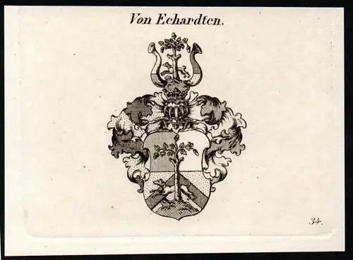 Von Echardten - Wappen coat of arms Adel Heraldik heraldry