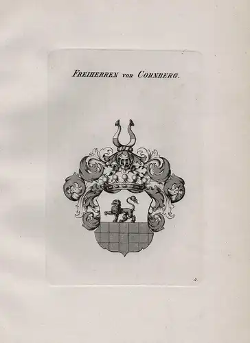 Freiherren von Cronberg - Kronberg Cronberg Cronenberg Cronbergk Wappen coat of arms Heraldik heraldry