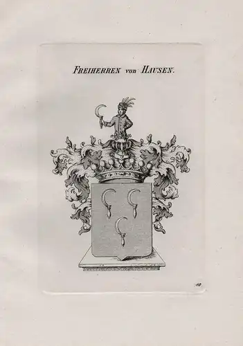 Freiherren von Hausen - Wappen coat of arms Heraldik heraldry