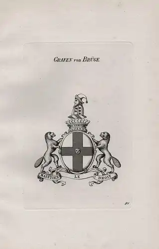 Von Brüge - Wappen coat of arms Heraldik heraldry
