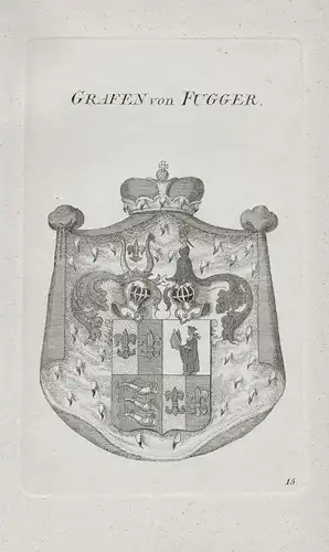 Grafen von Fugger - Wappen coat of arms Heraldik heraldry