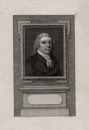 Jacob George Jeronimo Hahn (1761-1822) Dutch politician Utrecht Haarlem Patriot Portrait