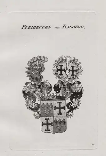 Freiherren von Dalberg - Wappen coat of arms Heraldik heraldry