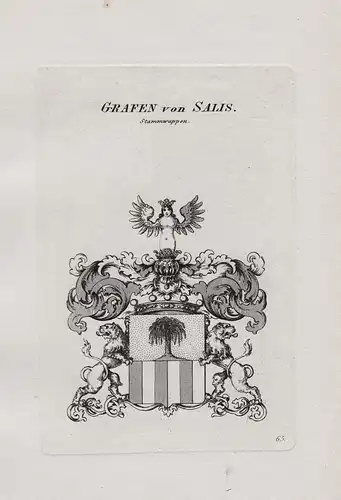 Freiherren von Salis -  Wappen coat of arms Heraldik heraldry
