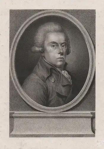 Rhijnvis Feith (1753-1824) Dutch poet singer Sänger Dichter Leiden Portrait