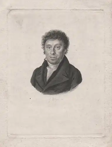 Hendrik Harmen Klijn (1773-1856) Dutch poet Dichter Amsterdam Portrait