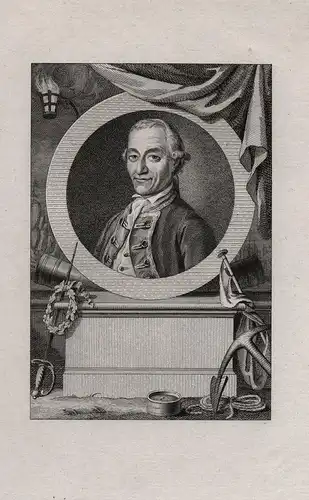 Evert Christiaan Staring (1739-1813) Dutch naval officier captain sea Marine Seefahrt maritime Kapitän Portrai