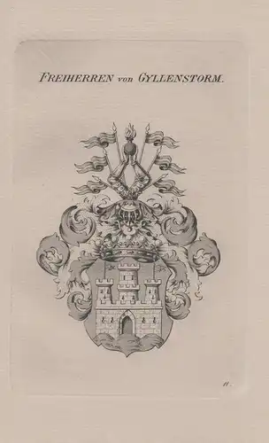Freiherren von Gyllenstorm - Wappen coat of arms Heraldik heraldry