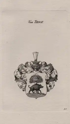 Von Troge - Trogen Troge Wappen coat of arms Heraldik heraldry