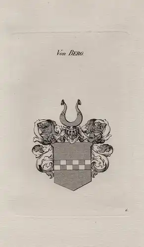 Von Berg - Wappen coat of arms Heraldik heraldry