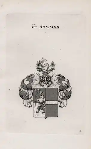 Von Arnhard - Wappen coat of arms Heraldik heraldry