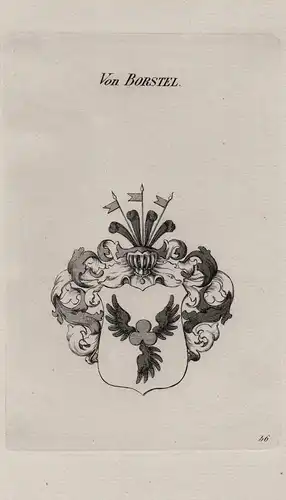 Von Borstel - Borstell Wappen coat of arms Heraldik heraldry