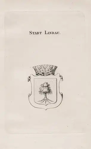 Stadt Lindau - Wappen coat of arms Heraldik heraldry