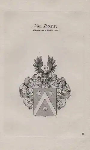 Von Rott - Wappen coat of arms Heraldik heraldry