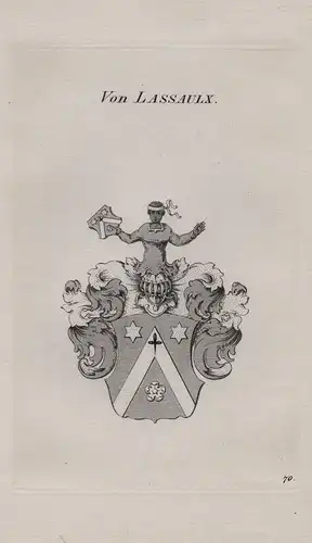 Von Lassaulx - Wappen coat of arms Heraldik heraldry
