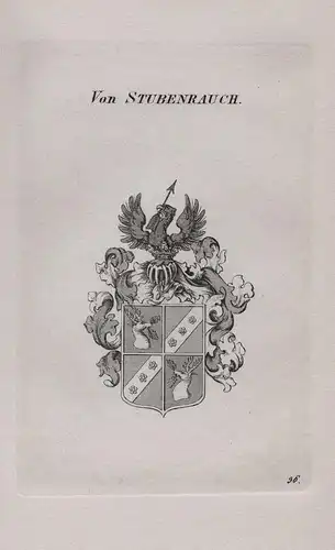 Von Stubenrauch - Wappen coat of arms Heraldik heraldry