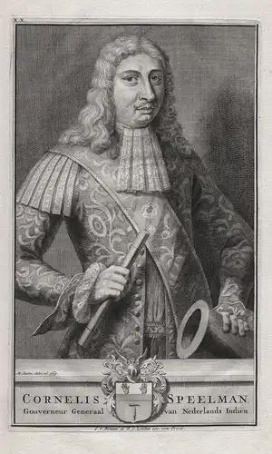 Cornelis Speelman - Cornelis Speeman (1628-1684) Dutch East Indies general Rotterdam Coromandel Batavia Portra