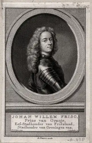Johan Willem Friso - Johann Wilhelm Friso (1687-1711) Nassau-Dietz Oranien Drenthe Friesland Groningen Portrai