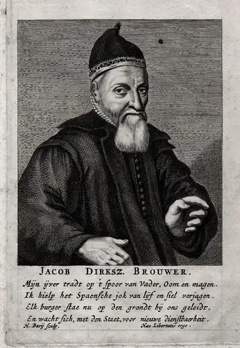 Jacob Dirksz Brouwer - Jacob Dirksz Brouwer (c. 1554-1635) Enkhuizen Dutch Holland Portrait