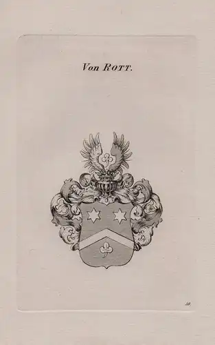 Von Rott - Wappen coat of arms Heraldik heraldry