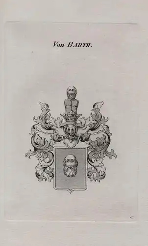 Von Barth - Wappen coat of arms Heraldik heraldry