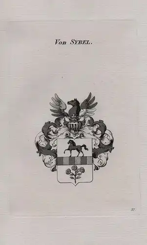 Von Sybel - Wappen coat of arms Heraldik heraldry