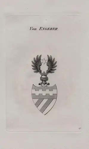 Von Engerer - Wappen coat of arms Heraldik heraldry