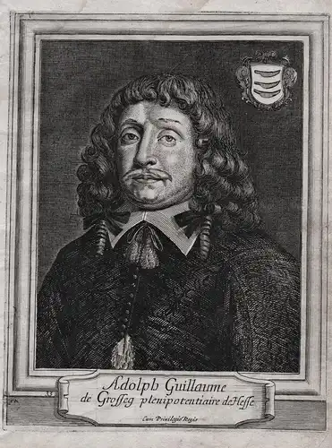Adolph Guillaume de Grosseg - Adolph Wilhelm von Krosigk (1609-1665) Grosseck Portrait