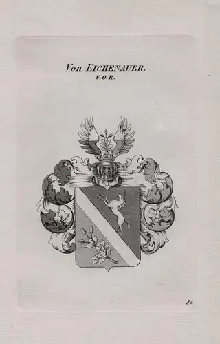 Von Eichenauer - Wappen coat of arms Heraldik heraldry