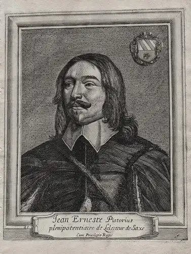 Jean Erneste Pistorius - Johann Ernst v. Pistoris (1605-1680) Freiherr von Seußlitz Pistorius Seuselitz Hohenk