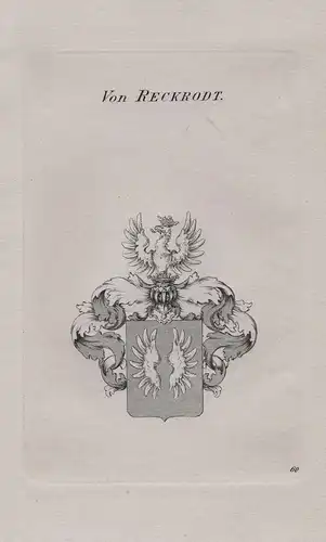 Von Reckrodt - Wappen coat of arms Heraldik heraldry
