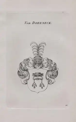 von Dobeneck - Dobeneck Daubeneck Wappen coat of arms Heraldik heraldry