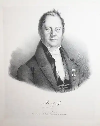 Mensert - Willem Mensert (1780-1848) Chirurg surgeon Amsterdam doctor Portrait