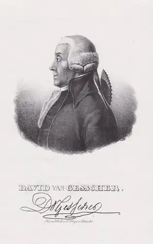 David van Gesscher - David van Gesscher (1735-1810) Dutch surgeon Chirurg doctor Amsterdam Portrait