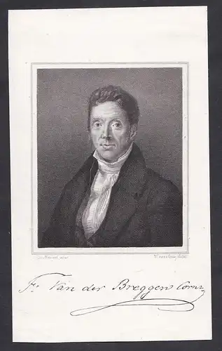 F. van der Breggen - Frans van der Breggen Corneliszoon (1784-1843) Dutch physician Leiden Amsterdam medicine