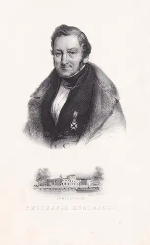 Professor Hendriksz - Petrus Hendriksz (1779-1843) Dutch doctor physician professor medicine Medizin Portrait