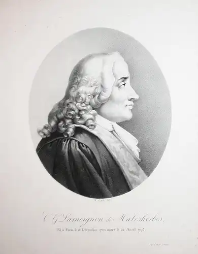 C. G. Lamoignon de Malesherbes - Chretien-Guillaume de Lamoignon de Malesherbes French statesman politician Po