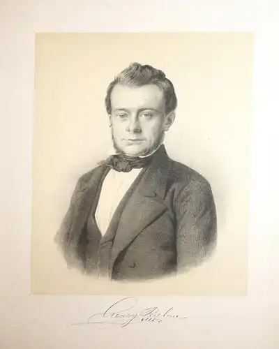Christian Heinrich Riehm (1822-1852) Dutch physician Arzt doctor Hasselt Leiden Portrait