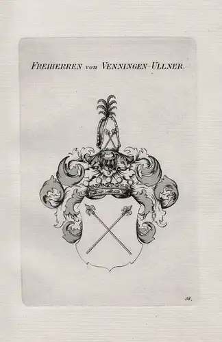 Freiherren von Venningen-Ullner - Wappen coat of arms Heraldik heraldry