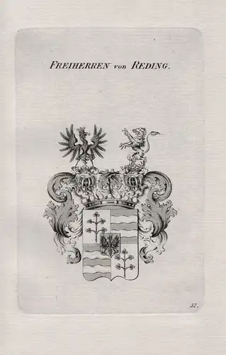 Freiherren von Reding - Wappen coat of arms Heraldik heraldry