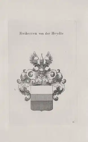 Freiherren von der Heydte - Wappen coat of arms Heraldik heraldry