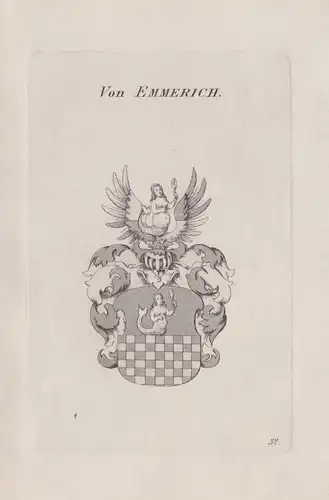 Von Emmerich - Wappen coat of arms Heraldik heraldry