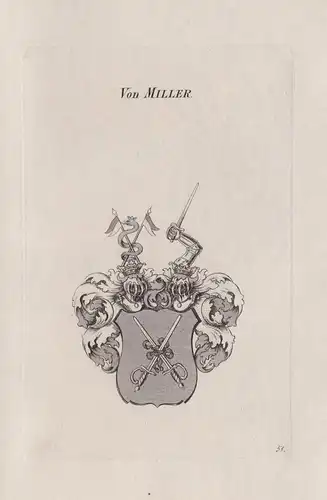 von Miller - Wappen coat of arms Heraldik heraldry