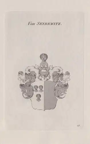von Seydewitz -  Wappen coat of arms Heraldik heraldry