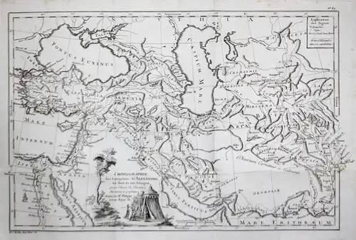Chronographie des Conquetes d'Alexandre en Asie et en Afrique. - Asia Alexander the Great Turkey Iran Persia K