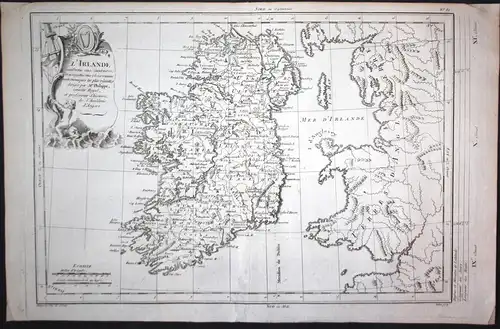L'Irlande - Ireland Irland Karte map