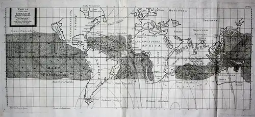 Tabula Totius Orbis Terrarum... - World Map Weltkarte Mappemonde Karte map