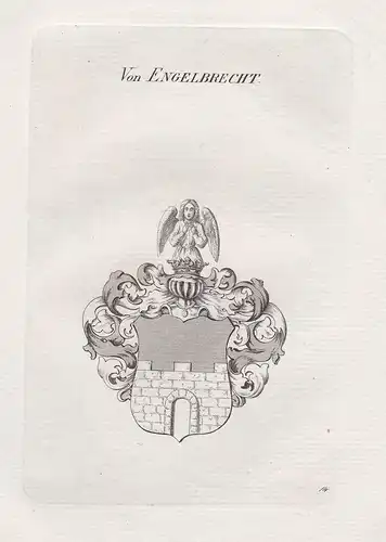 Von Engelbrecht. - Wappen coat of arms Heraldik heraldry