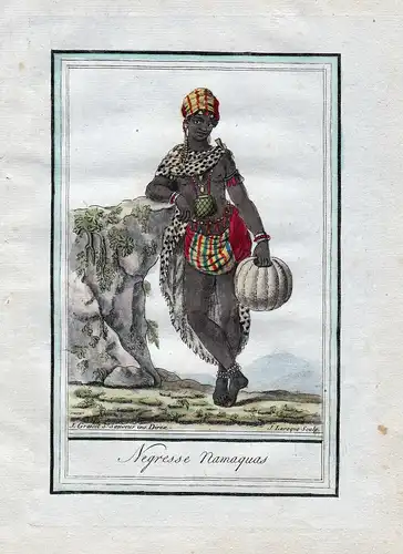 Negresse Namaquas. - South Africa Nama people Tracht costumes